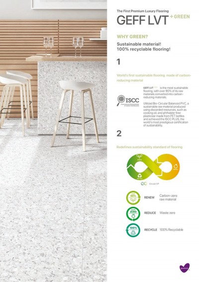 SÀN NHỰA VINYL CAO CẤP GOODRICH - GEFF LVT GREEN ORCHID 3000 -2024-26(NEW)