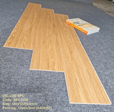 Sàn Nhựa Hèm Khóa giả gỗ Deluxe -SPC1008 (NEW)
