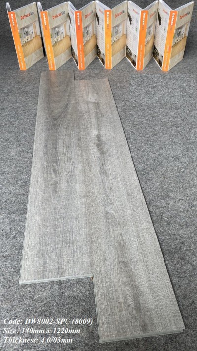 Sàn Nhựa Hèm Khóa giả gỗ Deluxe -SPC8009 (DW8103C)