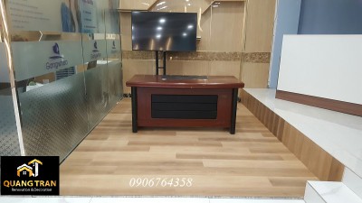 CÔNG TRÌNH THI CÔNG SÀN NHỰA HÈM KHÓA SPC - VIỆN THẨM MỸ HÀN QUỐC GANGWHOO