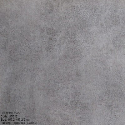 SÀN NHỰA VINYL DÁN KEO GIẢ BÊ TÔNG UNITEC 3MM - US312 (NEW)