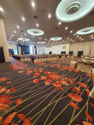 CARPET ROLL GOODRICH SINGAPORE IN HOTEL HALL IMPORTED BY QUANG TRAN